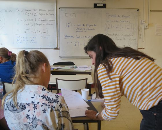 Cours particuliers de physique-chimie : &eacute;l&egrave;ve et professeur de PC en s&eacute;ance