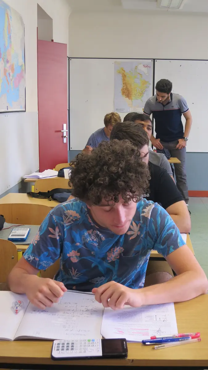 Stage de pré-rentrée en prépa scientifique